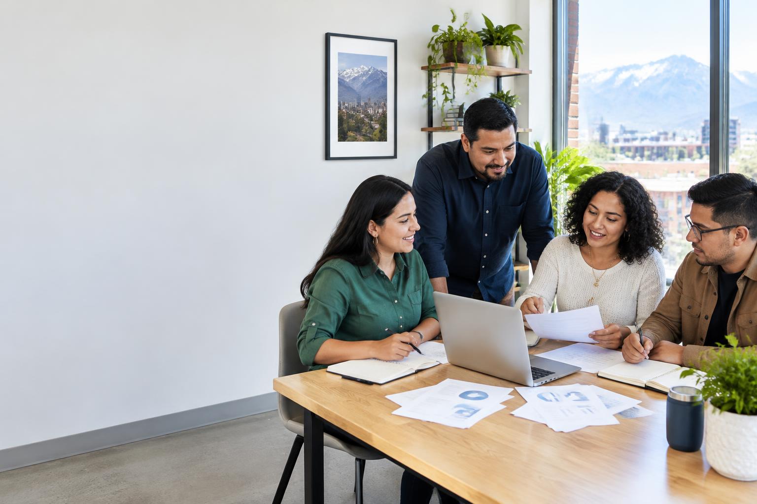 Emprendedores colaborando en Colorado